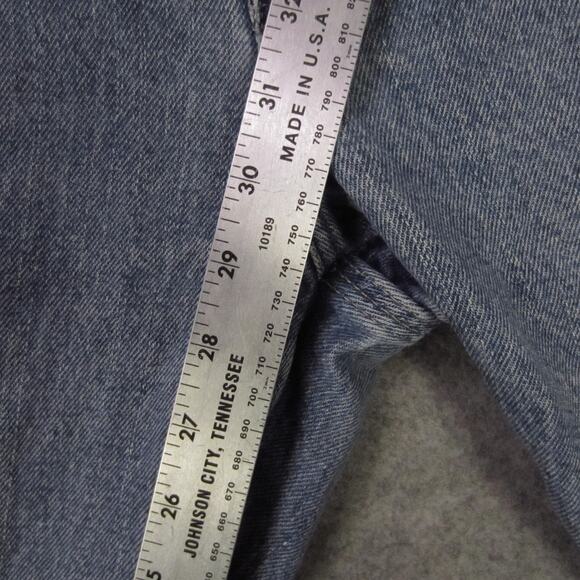 Dickies Jeans Mens 44x30 Relaxed Fit Carpenter Denim Workwear Stonewash 1993SNB - Picture 3 of 8